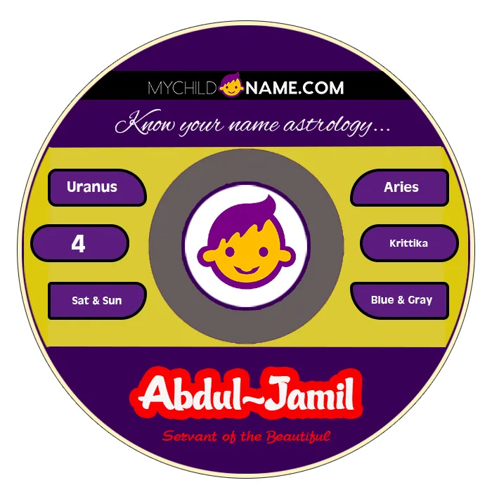 abdul-jamil name meaning