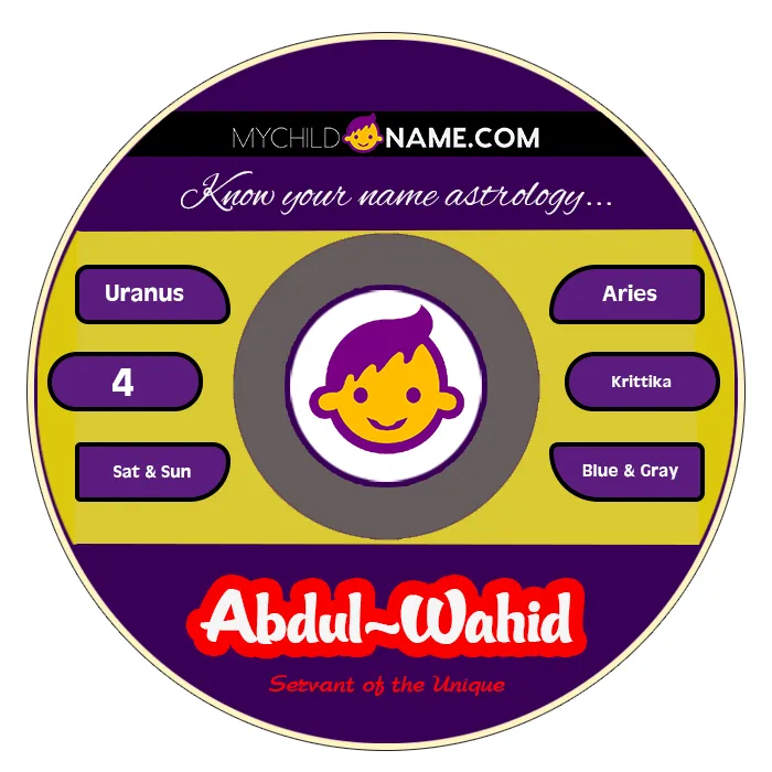 abdul-wahid name meaning abdul-wahid name meaning