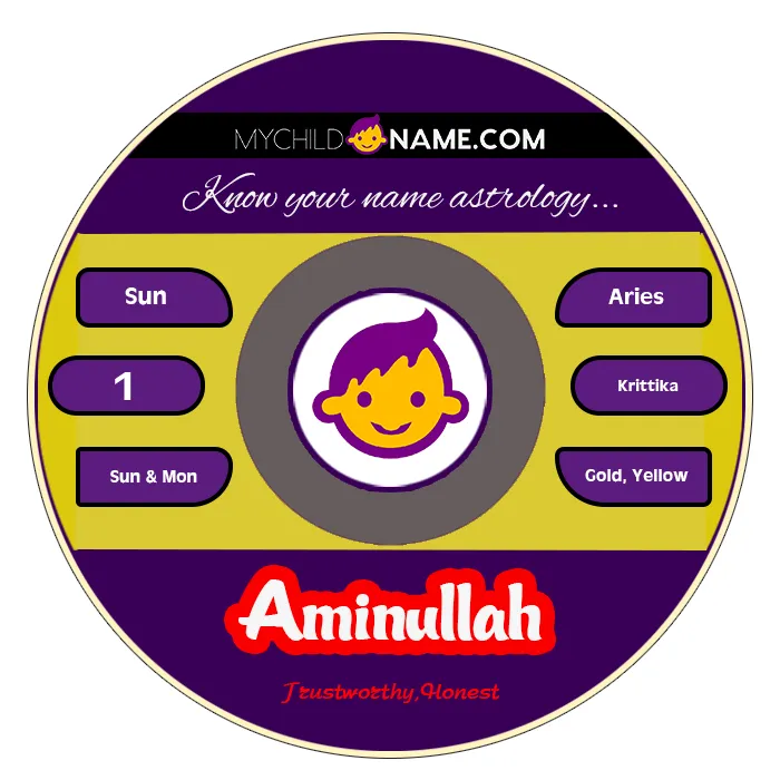aminullah name meaning