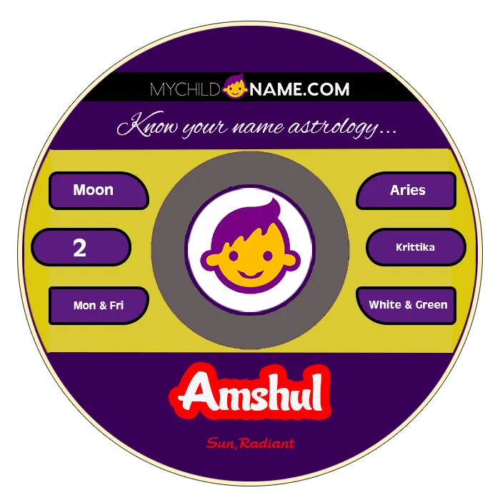 amshul name meaning amshul name meaning