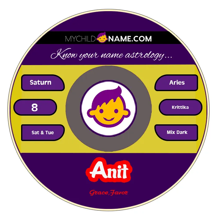 anit name meaning
