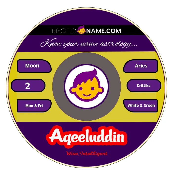 aqeeluddin name meaning aqeeluddin name meaning