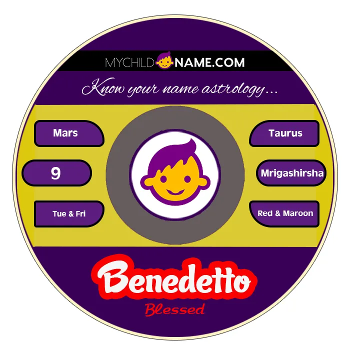 benedetto name meaning benedetto name meaning