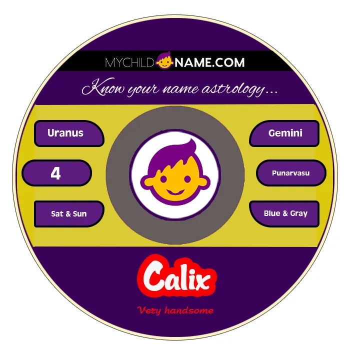 calix name meaning calix name meaning