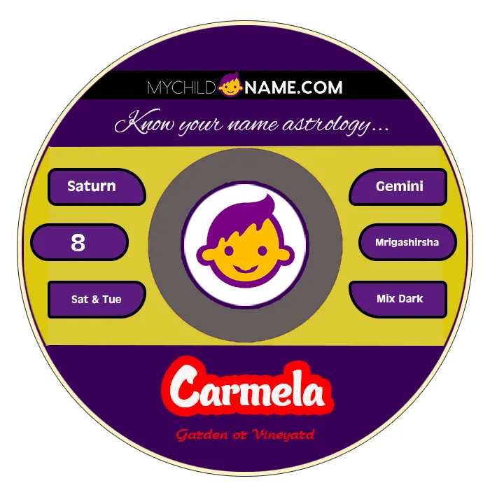 carmela name meaning carmela name meaning