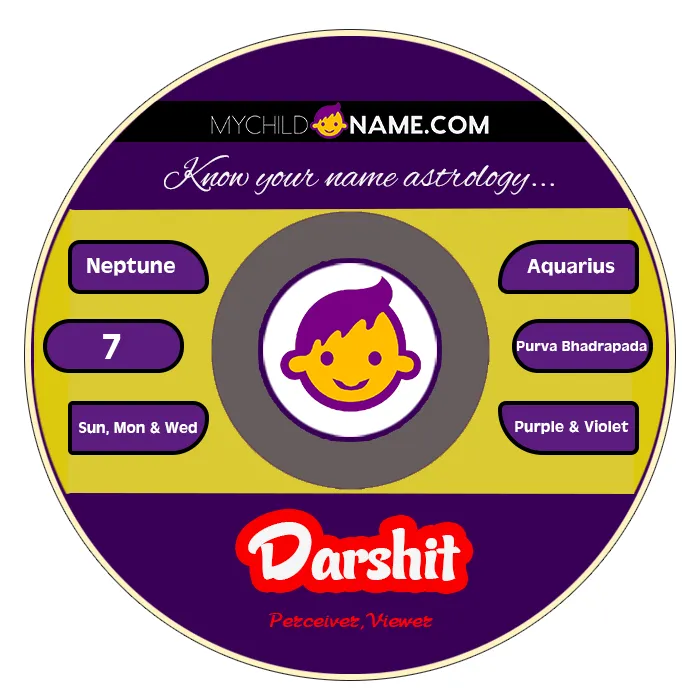 darshit name meaning