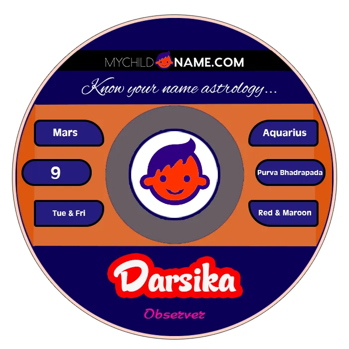 darsika name meaning darsika name meaning