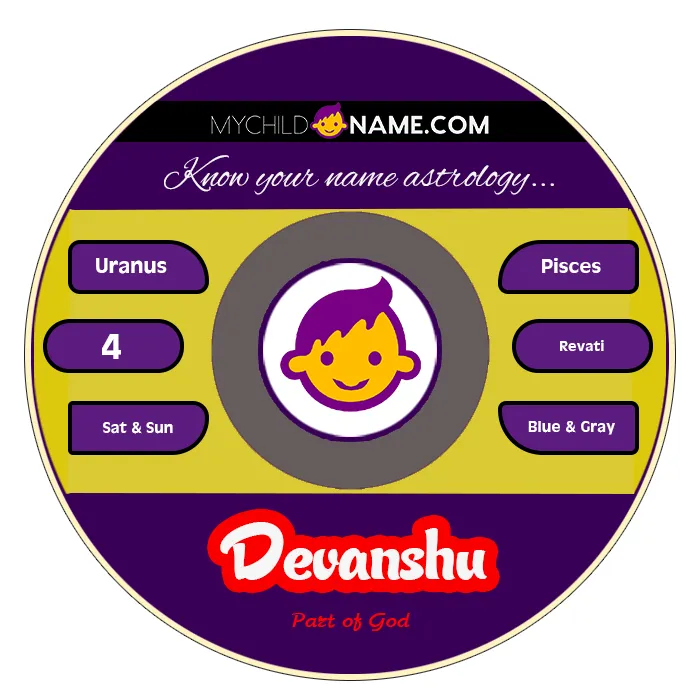 devanshu name meaning