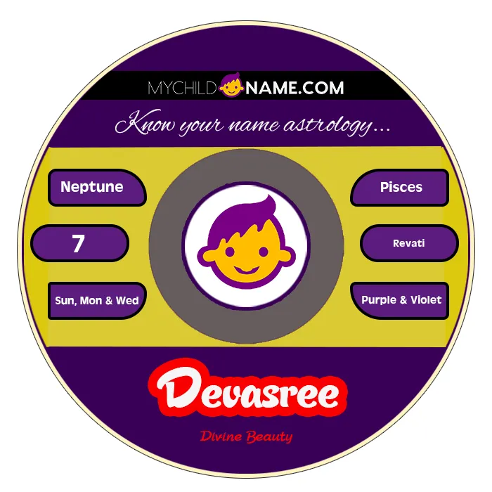 devasree name meaning