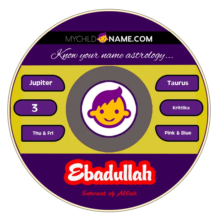 ebadullah name meaning ebadullah name meaning