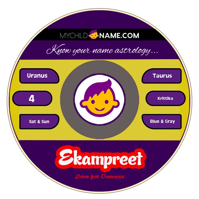 ekampreet name meaning ekampreet name meaning