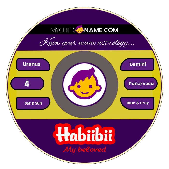 habiibii name meaning