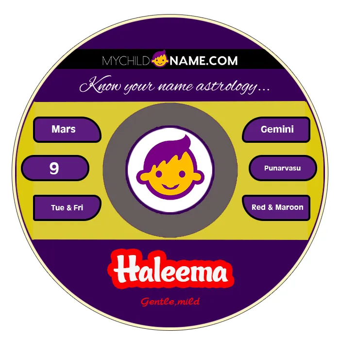 haleema name meaning