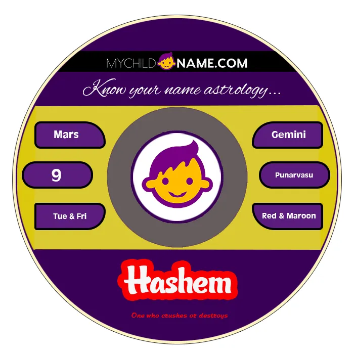 hashem name meaning