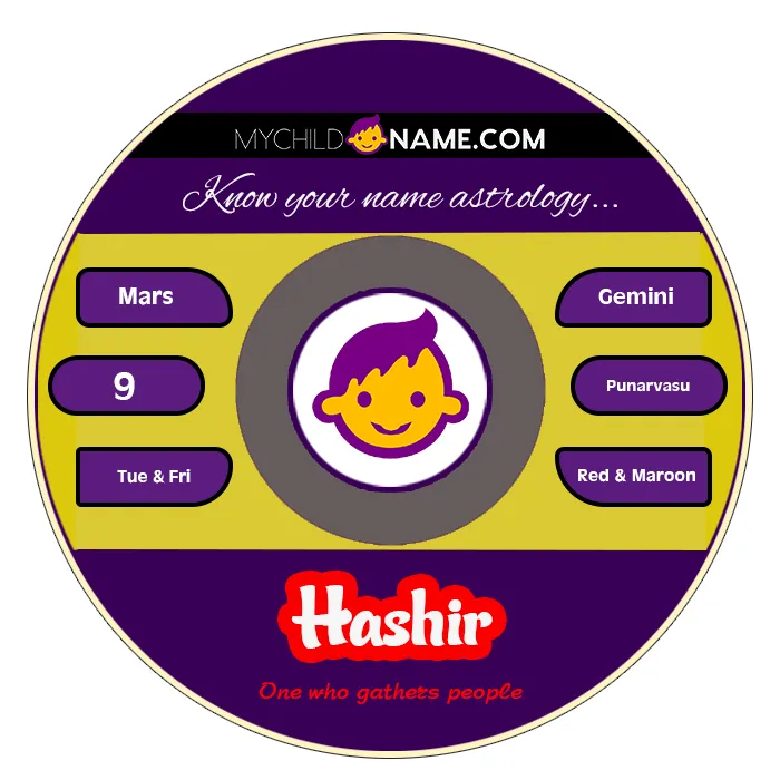 hashir name meaning hashir name meaning