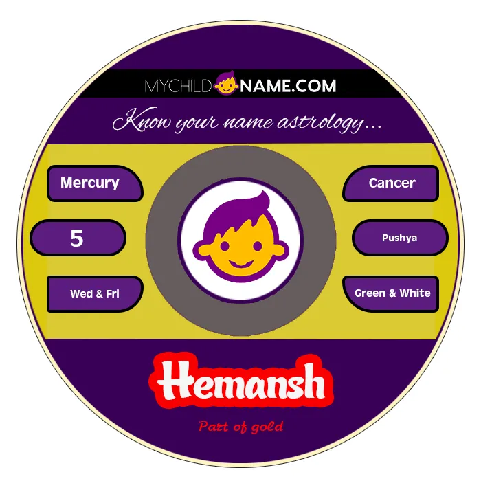hemansh name meaning hemansh name meaning