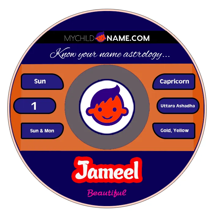 jameel name meaning jameel name meaning
