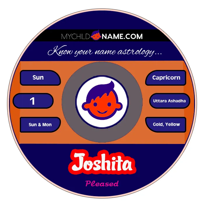joshita name meaning joshita name meaning