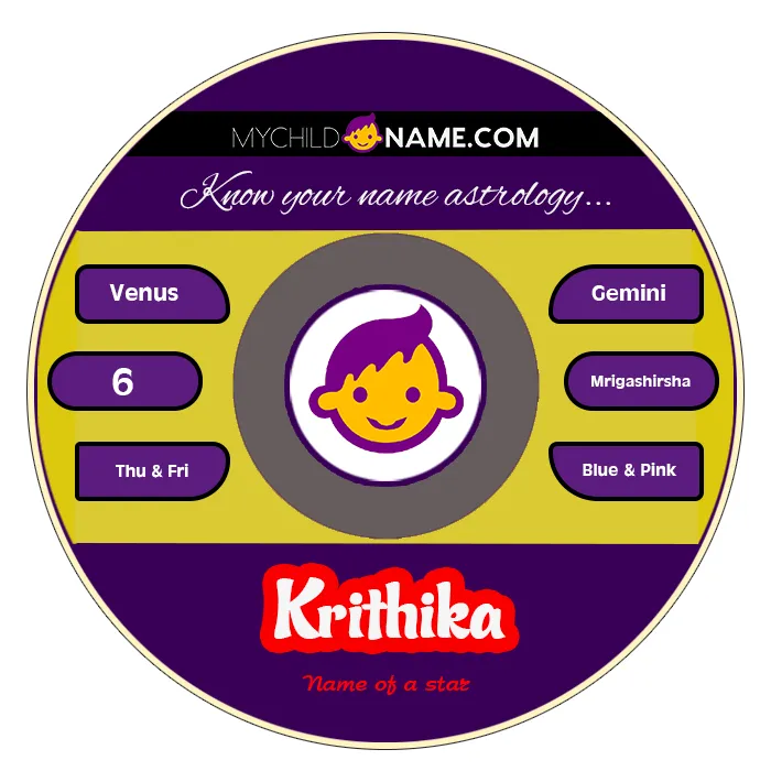 krithika name meaning