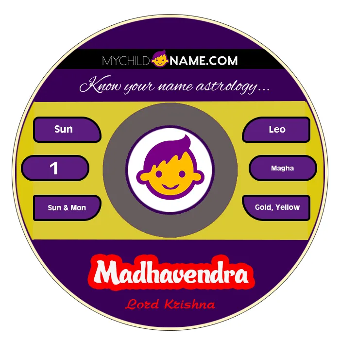 madhavendra name meaning madhavendra name meaning