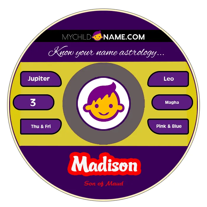 madison name meaning madison name meaning