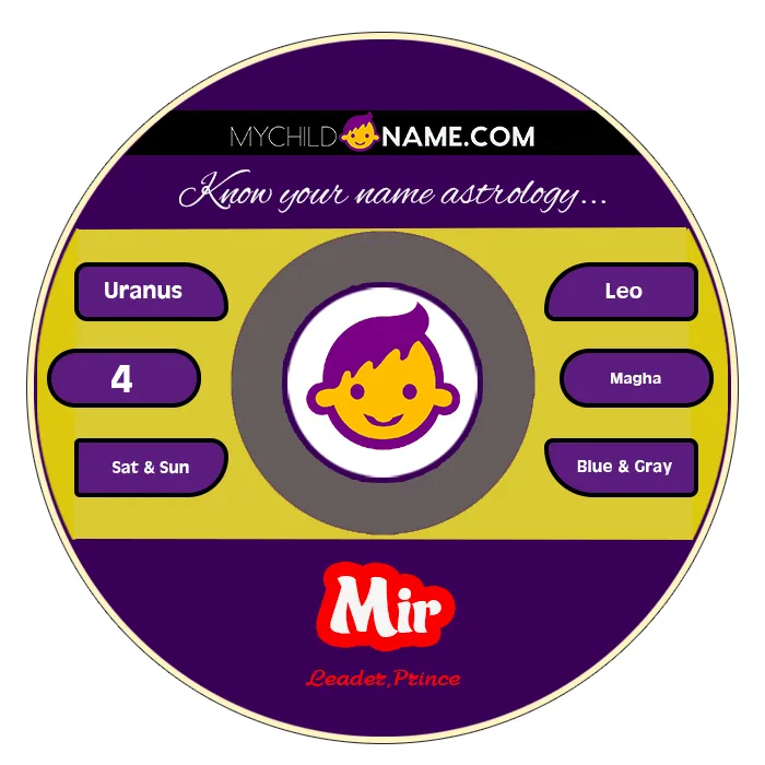 mir name meaning