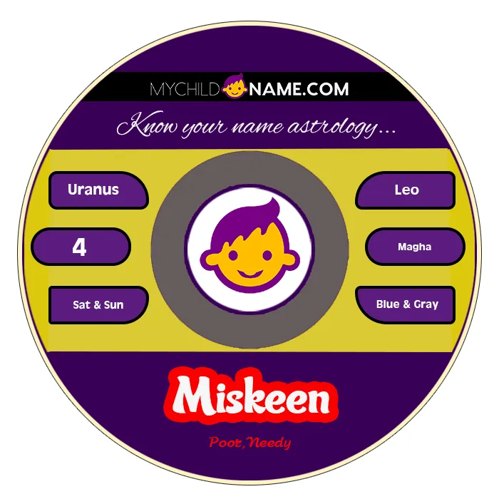 miskeen name meaning miskeen name meaning