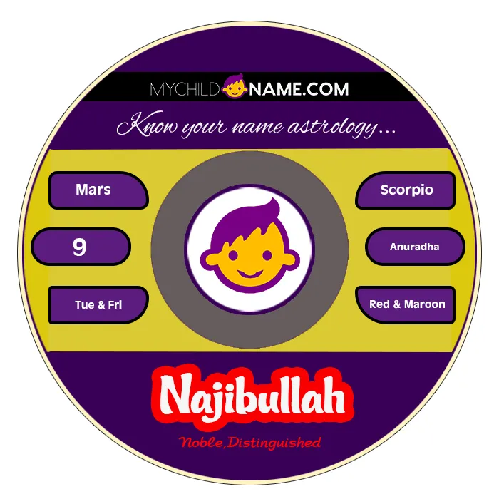 najibullah name meaning najibullah name meaning
