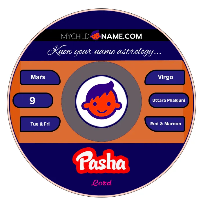 pasha name meaning