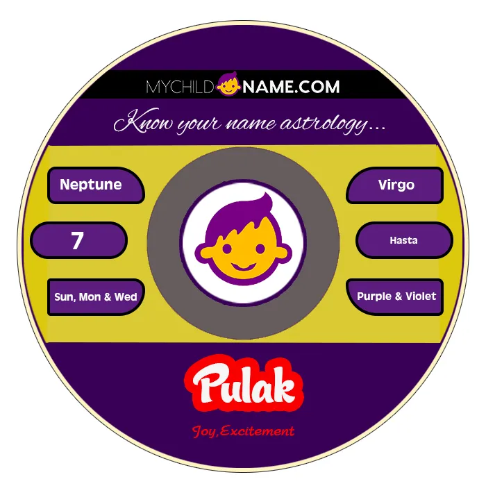 pulak name meaning