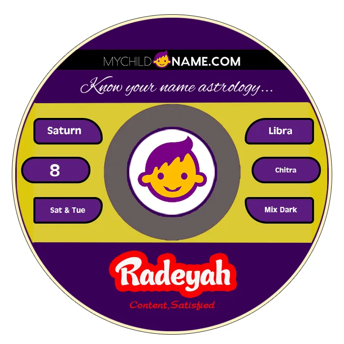 radeyah name meaning