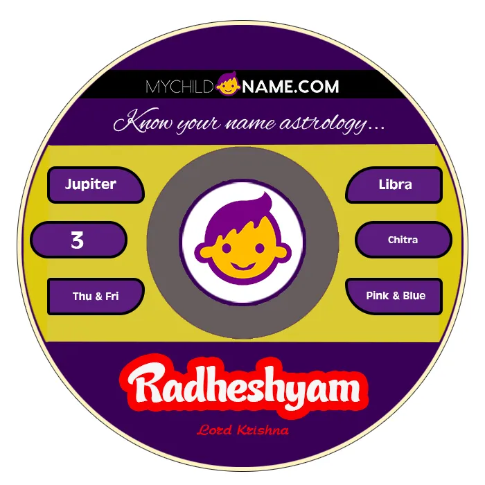 radheshyam name meaning