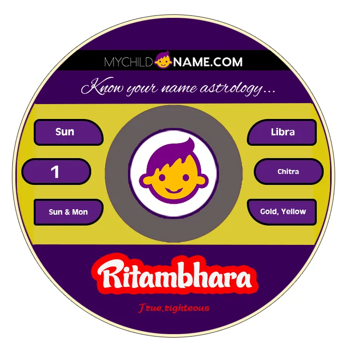ritambhara name meaning ritambhara name meaning