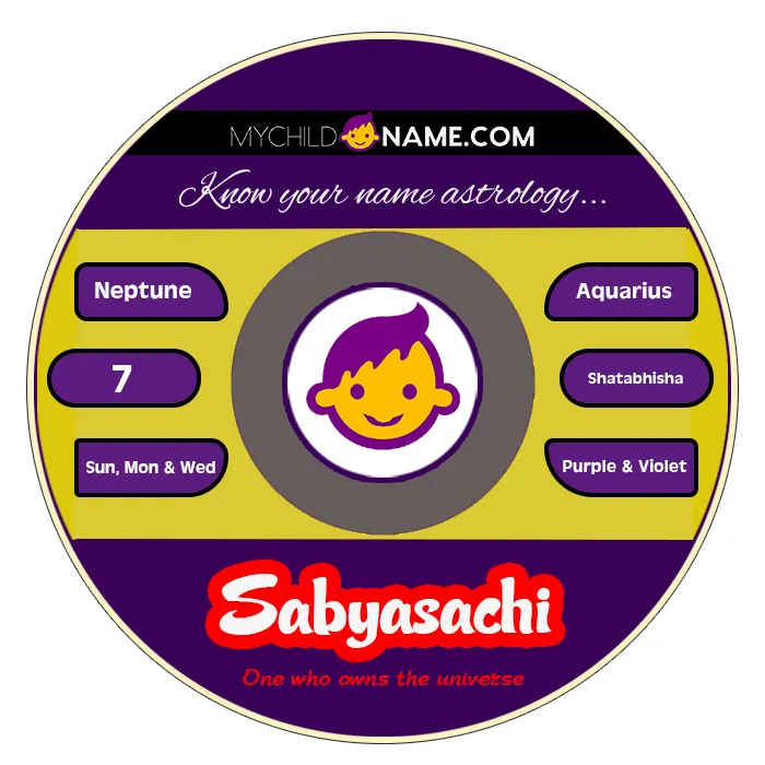 sabyasachi name meaning