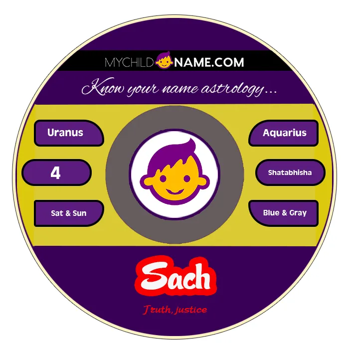 sach name meaning