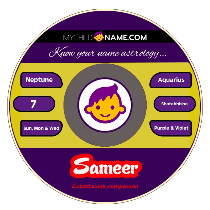 sameer name meaning