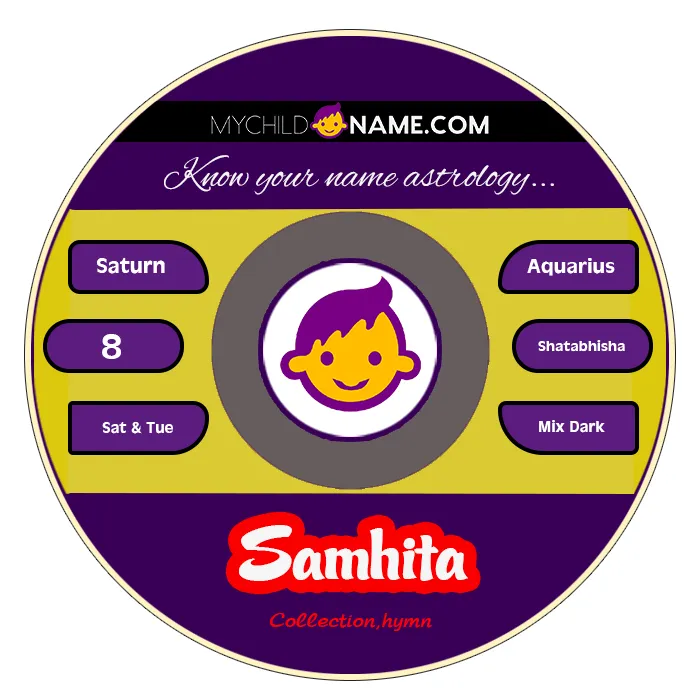 samhita name meaning