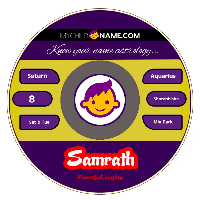 samrath name meaning