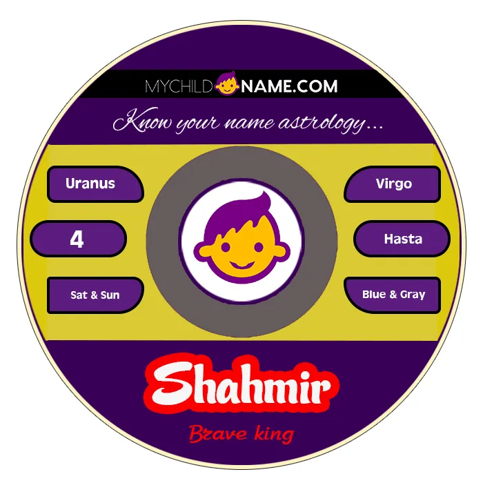 shahmir name meaning