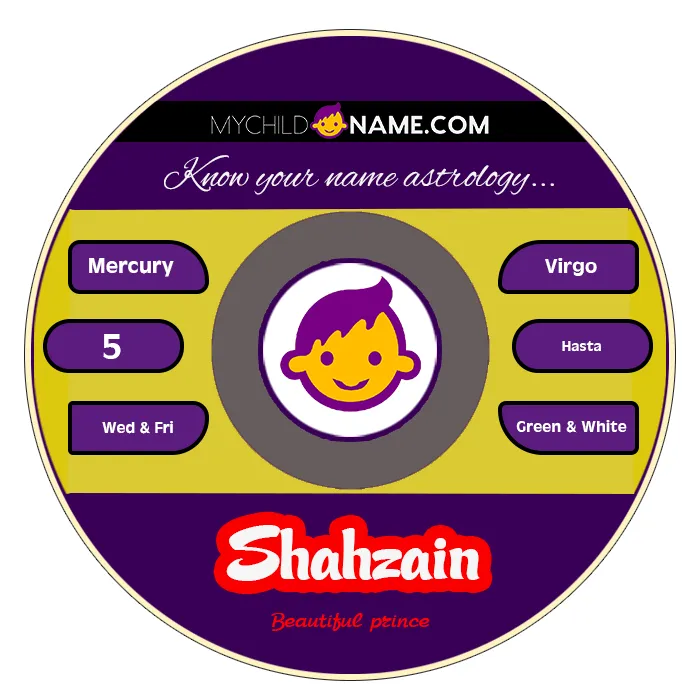 shahzain name meaning shahzain name meaning