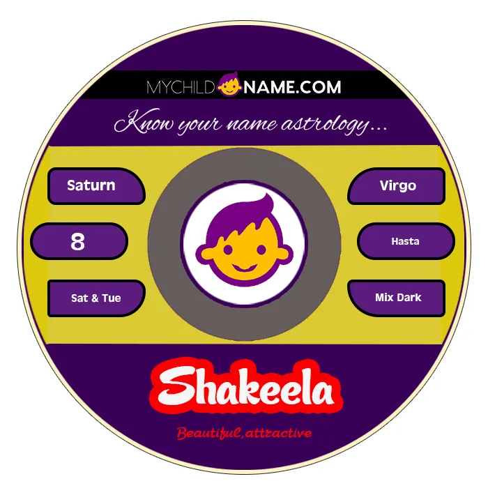 shakeela name meaning shakeela name meaning