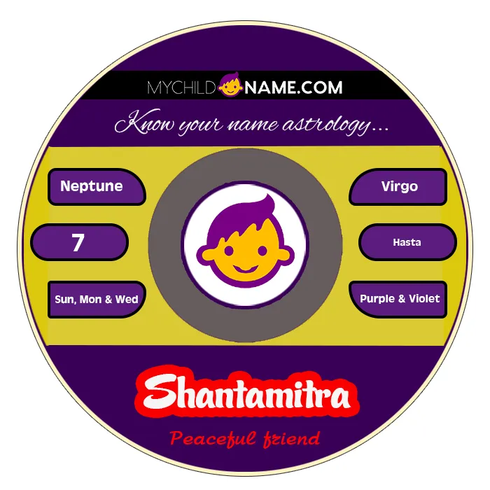 shantamitra name meaning shantamitra name meaning