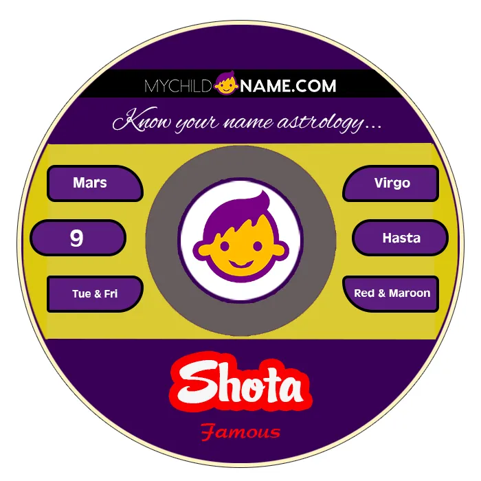 shota name meaning