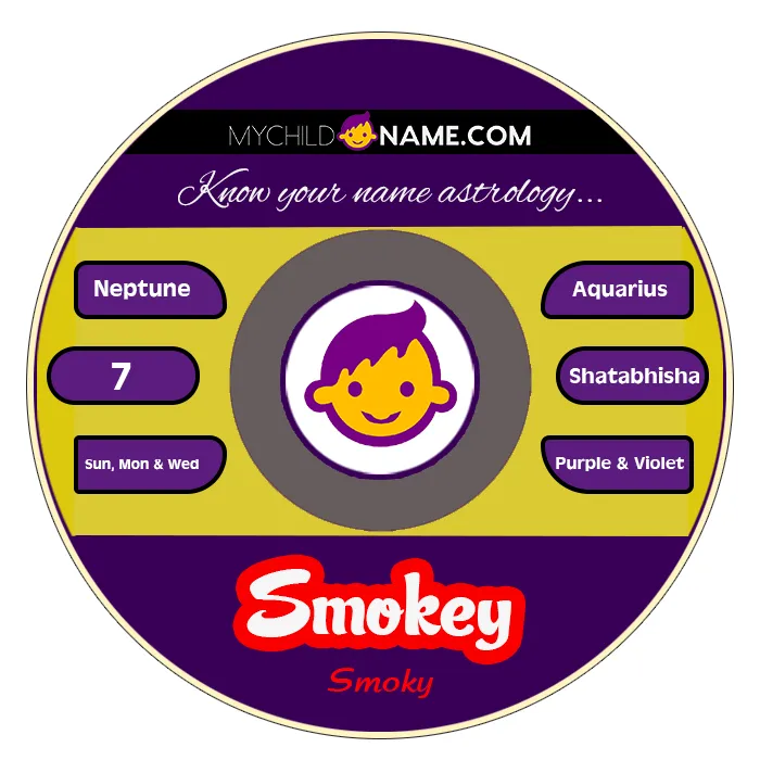 smokey name meaning smokey name meaning