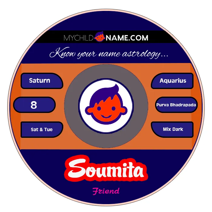 soumita name meaning