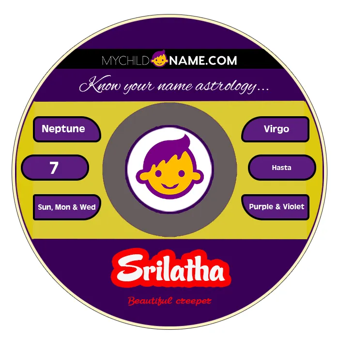 srilatha name meaning