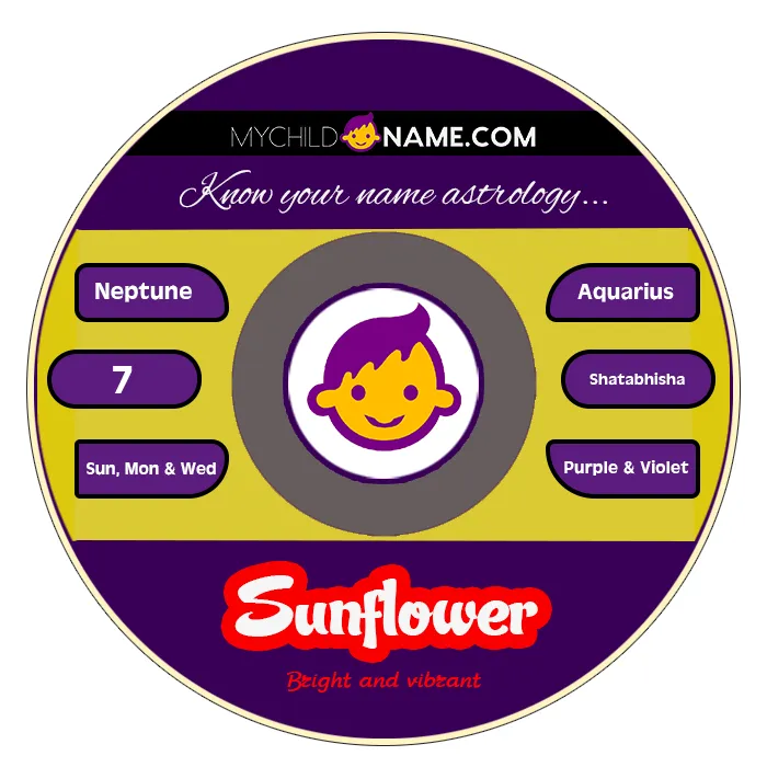 sunflower name meaning sunflower name meaning