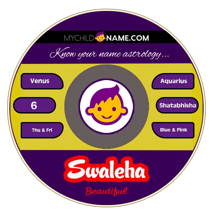 swaleha name meaning