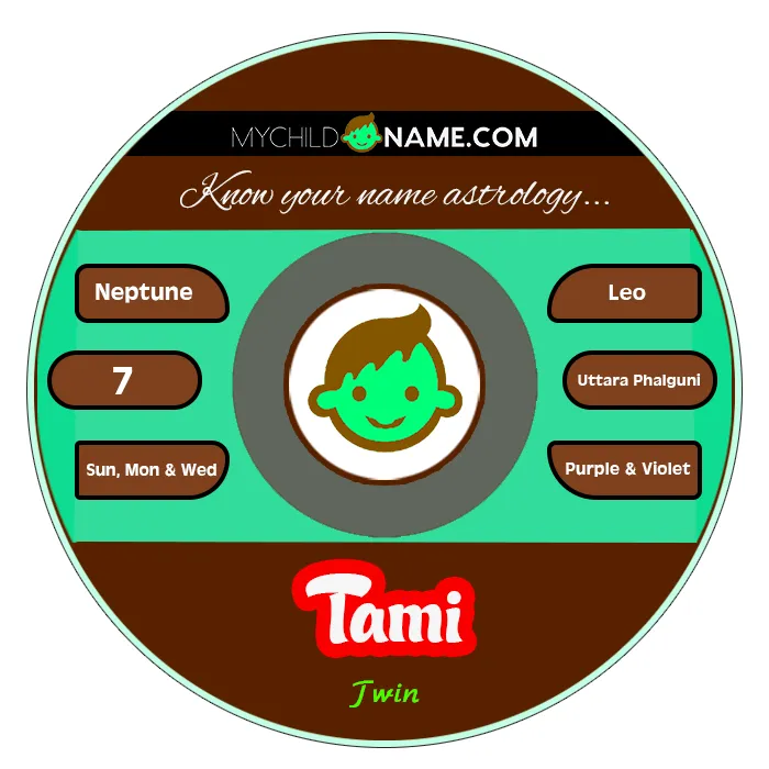 tami name meaning