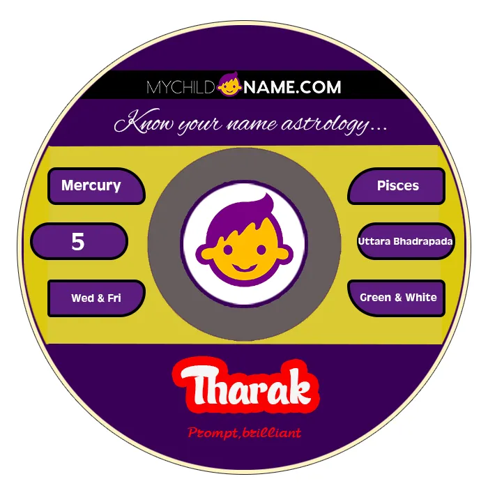 tharak name meaning